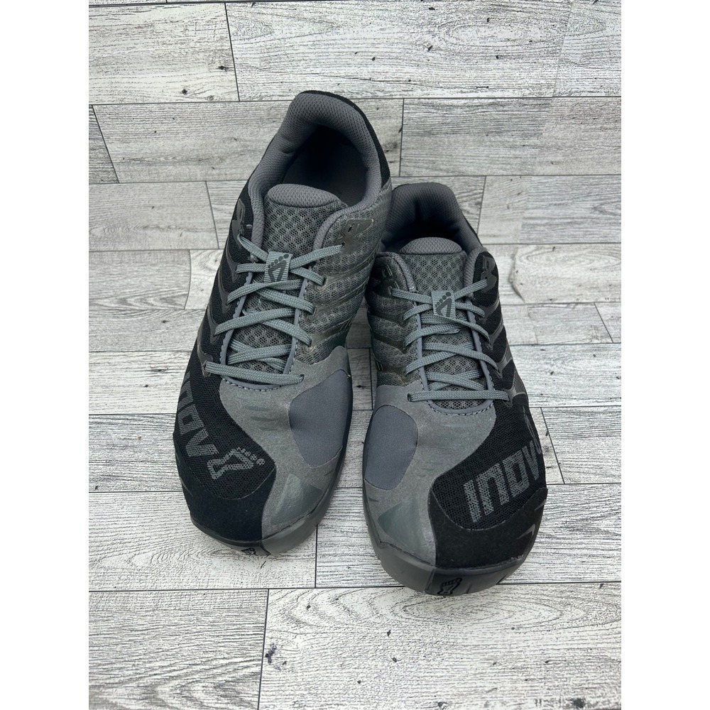 Inov-8 F-Lite 235 Men 8.5 Women 10 Training Shoes Black Grey CrossFit